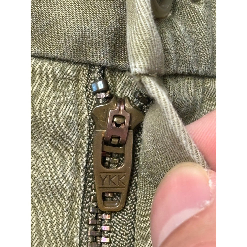 Brooks Brothers Advantage Chino Stretch Soho Fit Pants Mens 34x32 Olive Green - Picture 3 of 10